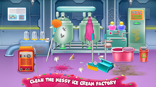 梦幻冰淇淋工厂游戏游戏截图1