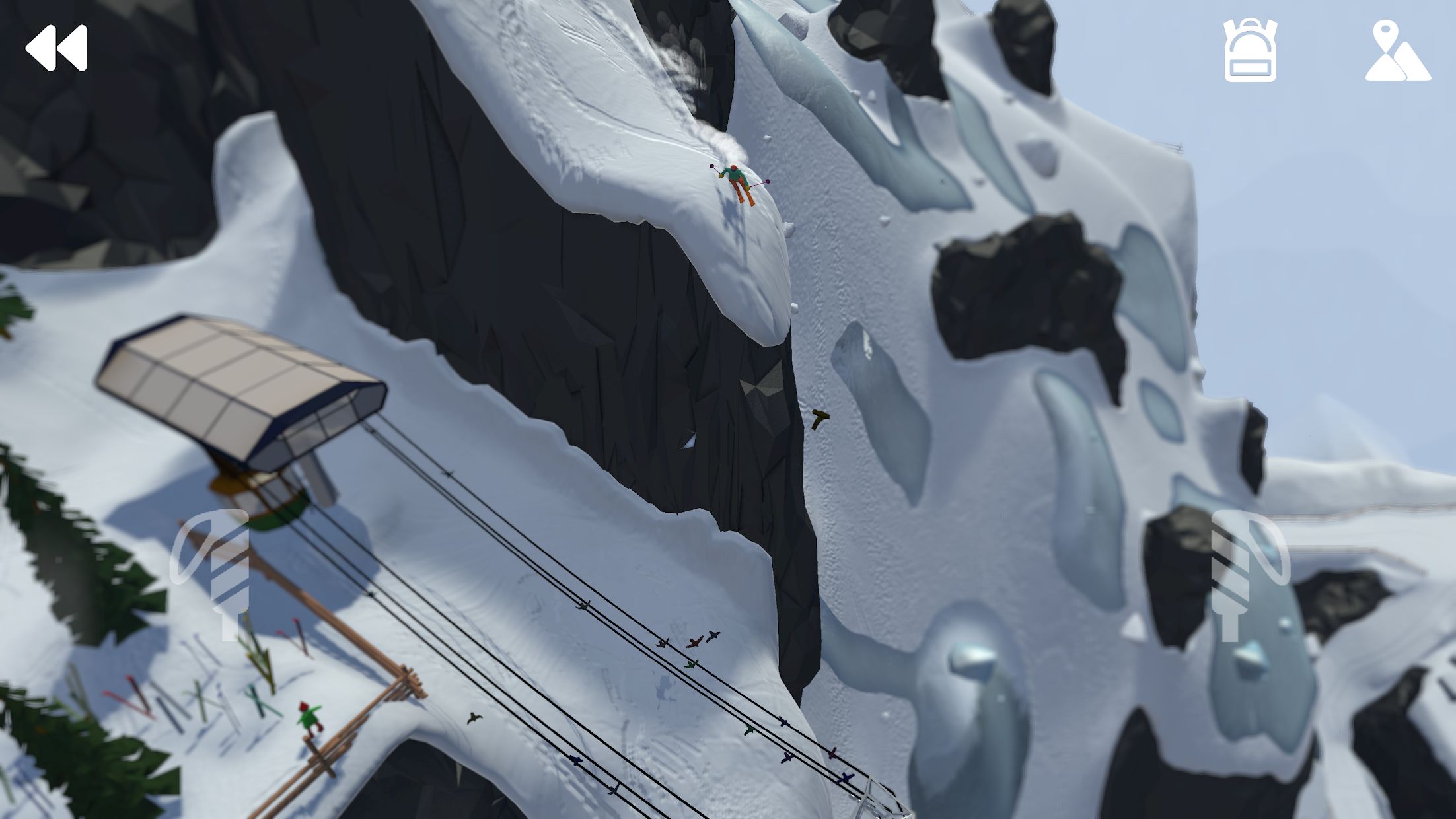 高山冒险滑雪破解无限版游戏截图1