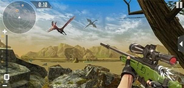 狙击手恐龙狩猎3D游戏截图2