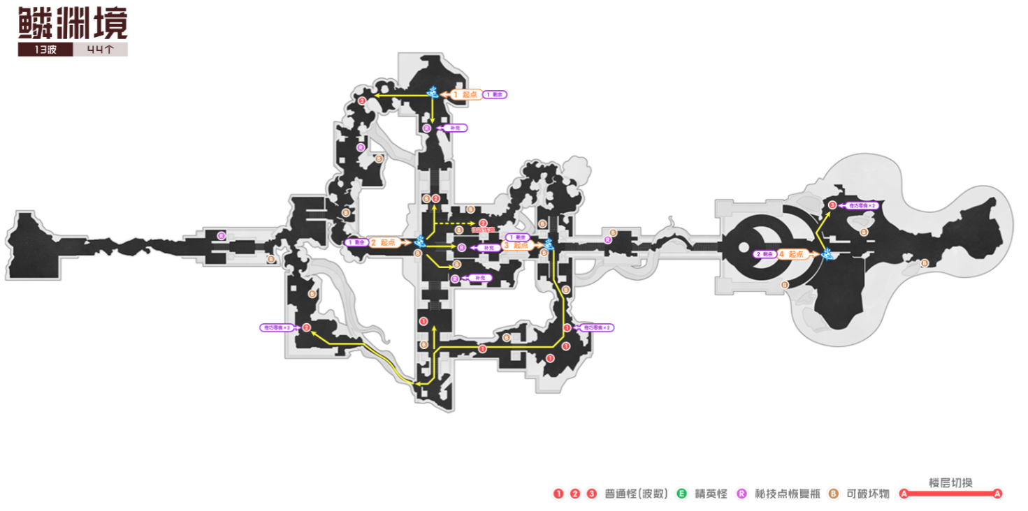 崩坏星穹铁道2.1版锄地路线攻略 最新锄地路线攻略流程图文一览