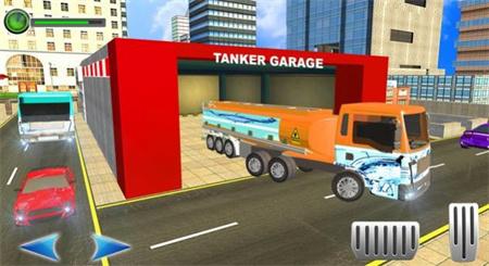 储水卡车驾驶Offroad Water Tank Transport Truck Driving Game游戏截图2