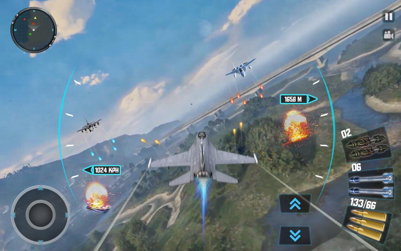 空中战斗机游戏截图4