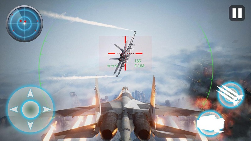 飞机战争:现代空战单机版游戏截图3