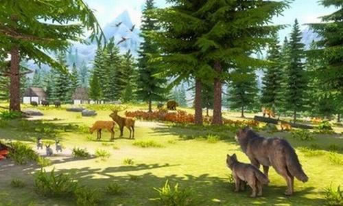 阿尔法：野狼生存模拟器游戏截图4