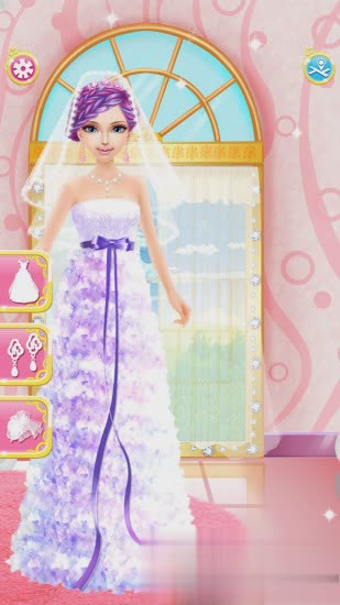 芭比公主婚纱游戏游戏截图2