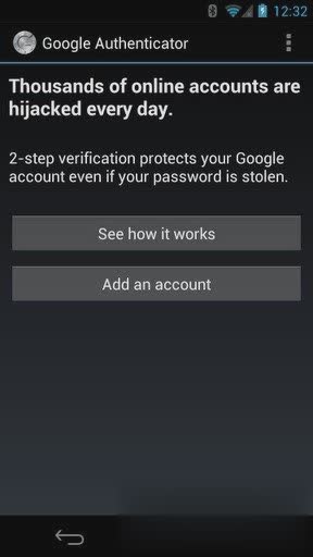 谷歌身份验证器安卓版软件截图3