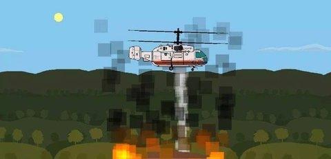 像素直升机模拟器游戏截图1