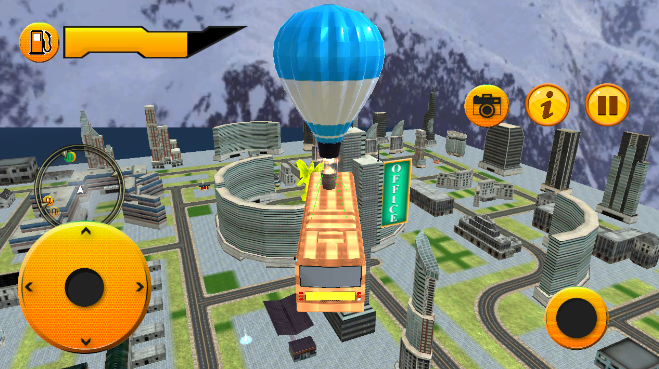 飞行气球巴士冒险游戏截图3