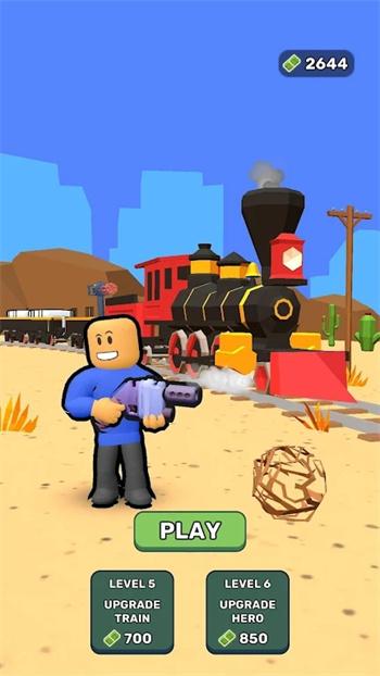 铁路狂飙列车生存手游游戏截图1