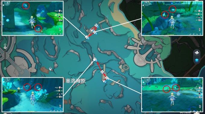 《原神》枫丹特产苍晶螺收集 夏洛蒂材料苍晶螺获取路线