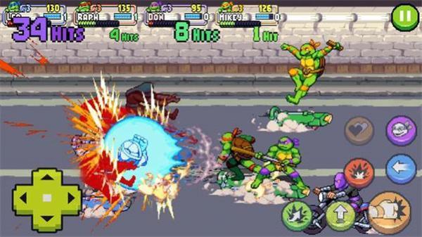 忍者神龟施莱德的复仇下载手机版游戏截图