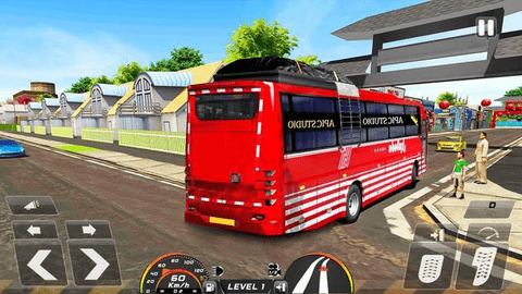 真正的巴士模拟器驾驶游戏游戏截图2