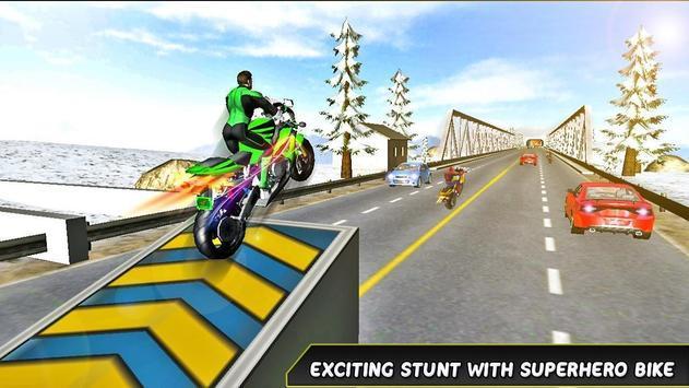 超级3D公路自行车特技Super 3D Highway Bike Stunt游戏截图3