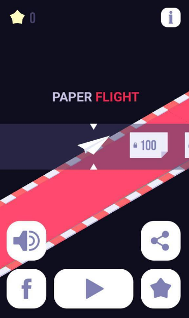 纸飞机跳跃游戏截图1