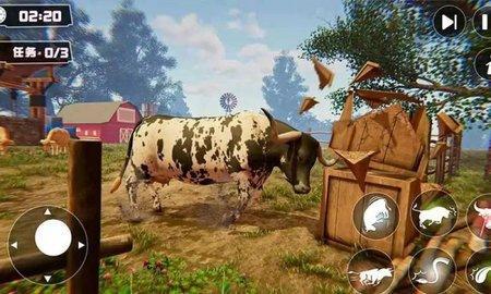 恐怖奶牛模拟器游戏截图1