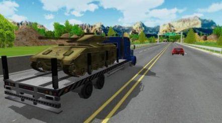 坦克运输车3D游戏截图1