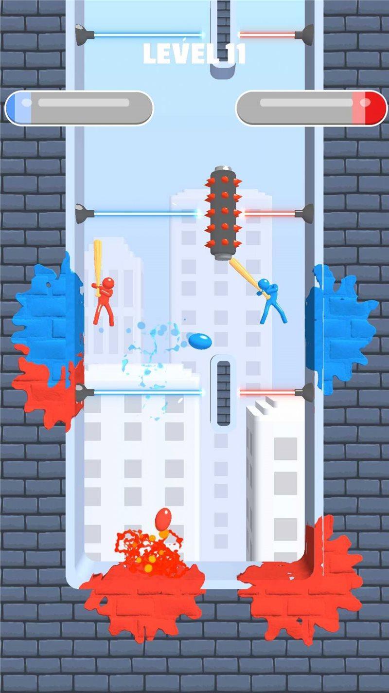 火柴人飞溅大战（Stickman Splash Battle）游戏截图2